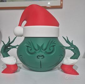 set the Grinch Natalizio stampato in 3D Addobbo 