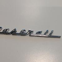 Scritta originale Maserati cromata 96mm