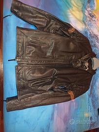 Harley Davidson Men Varick Wing B&S Black Leather 