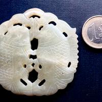 Giada cinese amuleto porta fortuna testata