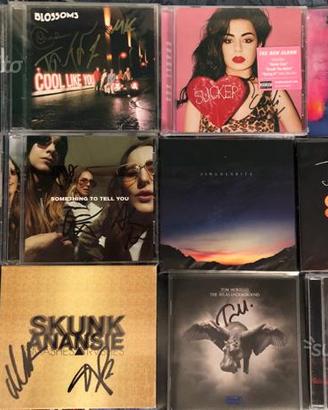 Cd autografati rari Ashcroft, Morello, Bebe Rexha