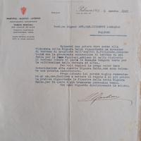 Negozi storici Palermo, carta intestata e fatture 