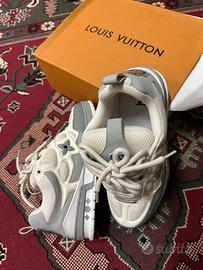 Sneakers Louis Vuitton LV Skate Bianco Grigio