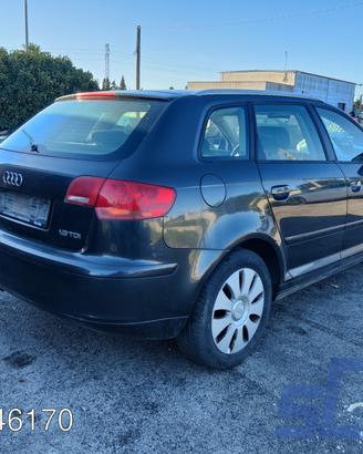 AUDI A3 SPORTBACK 8PA 1.9 TDI 105CV Ricambi