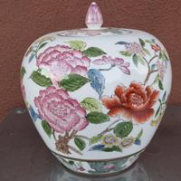 vaso floreale in ceramica 