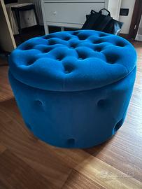 Pouf blu