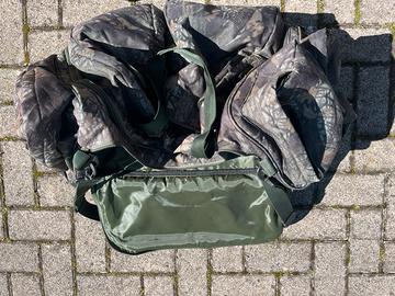 Borsone mimetico con ruote