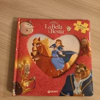 La Bella e la Bestia libro puzzle Disney Giunti