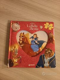 La Bella e la Bestia libro puzzle Disney Giunti