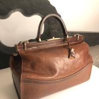 Borsa medica in pelle vintage