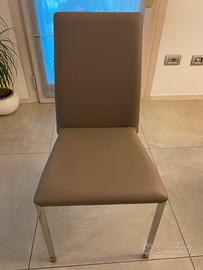 Sedie cucina ecopelle made in italy