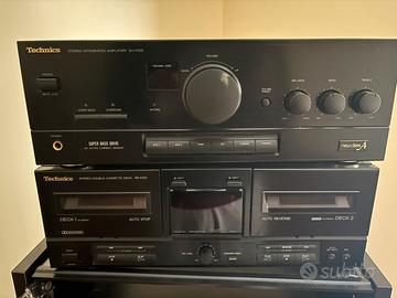 Amplificatore Technics SU-X102 + Stereo X102