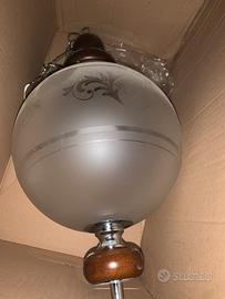 Coppia lampadari anni 70