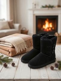 Gooce Boots da Neve Hubbard Nero - Taglia 38 - Nuo