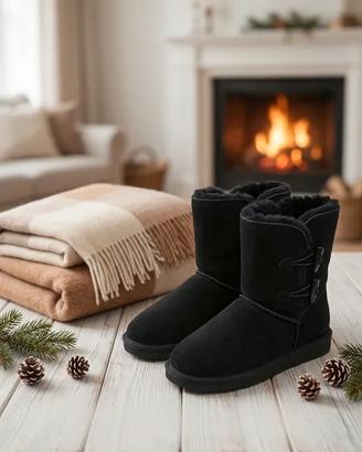 Gooce Boots da Neve Hubbard Nero - Taglia 38 - Nuo
