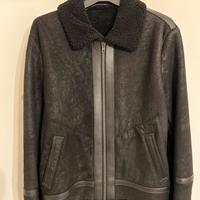 Giacca Shearling Nero Salvatore Santoro