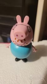personaggio papà pig action figure
