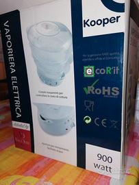 vaporiera elettrica 3 livelli 