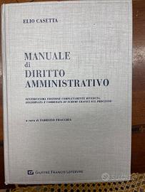 Manuale di diritto amministrativo - Casetta