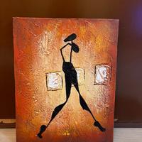 Quadro Astratto Contemporaneo - Silhouette Stilizz