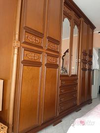 Camera da letto completa anni 70