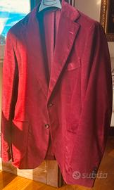 Giacca in velluto bordeau New England taglia 52