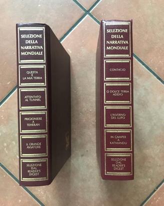2 Libri "Selezione della Narrativa Mondiale"
