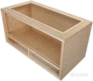 Terrario Repiterra in Legno e Vetro 120x60x60 cm