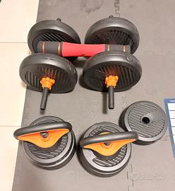Set Manubri e Kettlebell 4-in-1 CCLIFE