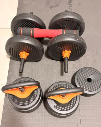 Set Manubri e Kettlebell 4-in-1 CCLIFE