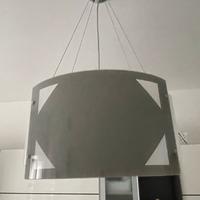 Lampadario moderno in vetro