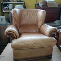 Poltrona Vintage in Pelle