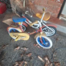 bici bambino e triciclo