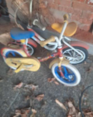 bici bambino e triciclo