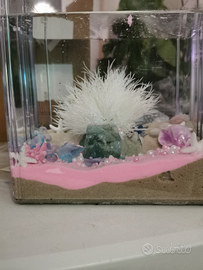 Acquario con Gamberi blu