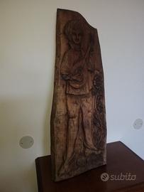 scultura in legno