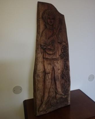 scultura in legno