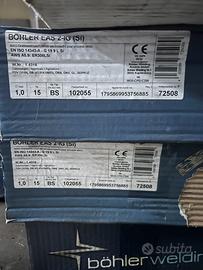 Filo per saldatura acciaio inox