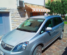 Opel Zafira turboM 12/2013 unico proprietario