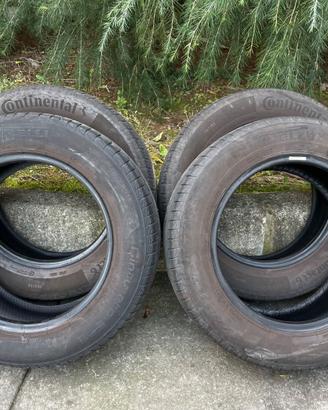 4 Gomme 185 / 65 R15 - Continental e Pirelli