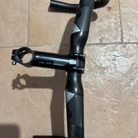 Piega manubrio Vision Metron4D +  FSA os 99 Carbon