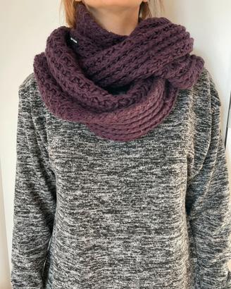 Sciarpa ad anello vinaccia Tally Weijl