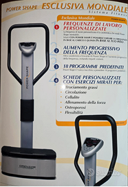 PEDANA VIBRANTE POWER SHAPE + BODY MONITOR