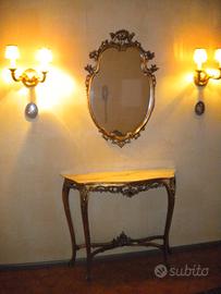 Mobile ingresso specchiera applique