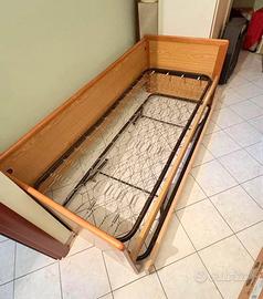 Letto singolo estraibile