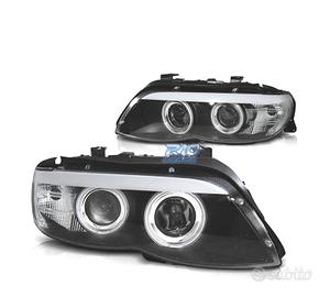 FARI XENON BMW X5 E53 03-07 ANGEL EYES CCFL FONDO 