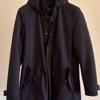 Piumino parka lungo Alcott Premium blu tg L