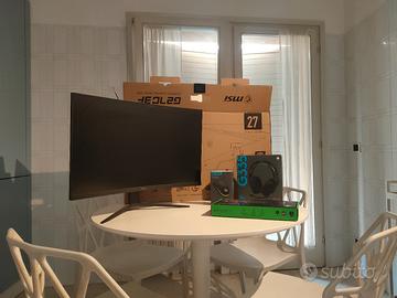 set postazione gaming