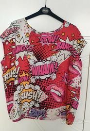blusa fumetto 