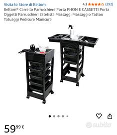 Carrello di parrucchiere